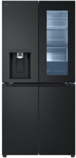 Lg GMG861EPAE - Amerikaanse Koelkast - 179cm hoog - zwart- Instaview glazen deur - 4 deurs - Afbeelding 2