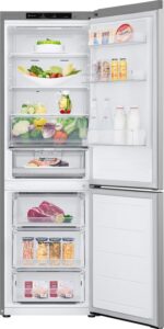 LG GBV3100CPY.APYQEUR koel-vriescombinatie Vrijstaand 344 l Zilver - Afbeelding 5