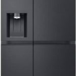 LG GSLE91EVAC Amerikaanse koelkast 628L met water- en ijsdispenser zonder leidingwerk - UVnano (99,99% bacteriën) - DoorCooling+ voor sneller koelen - ThinQ slimme bediening, stille en zuinige Smart Inverter. Energieklasse C
