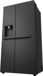 LG GSLE91EVAC Amerikaanse koelkast 628L met water- en ijsdispenser zonder leidingwerk - UVnano (99,99% bacteriën) - DoorCooling+ voor sneller koelen - ThinQ slimme bediening, stille en zuinige Smart Inverter. Energieklasse C - Afbeelding 5