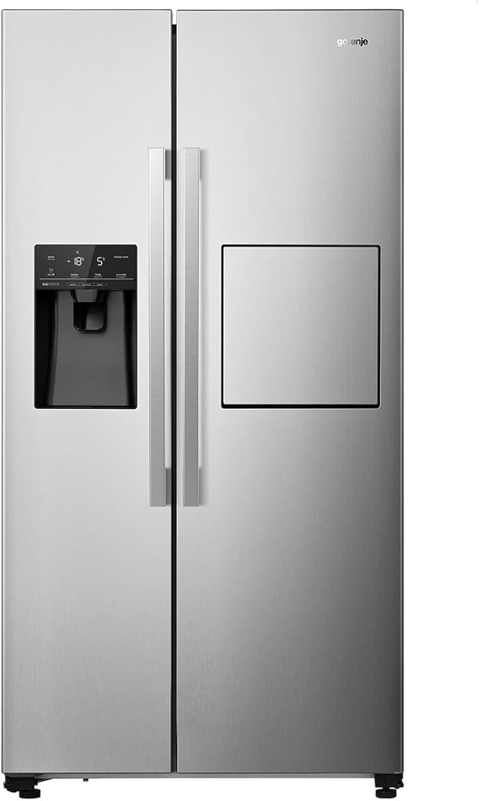 51qob7oYbBL._AC_SX679_ GORENJE Amerikaanse Koelkast NRS9EVXB1 SIDE-BY-SIDE 179CM E - Afbeelding 1