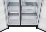 LG GSLE91EVAC Amerikaanse koelkast 628L met water- en ijsdispenser zonder leidingwerk - UVnano (99,99% bacteriën) - DoorCooling+ voor sneller koelen - ThinQ slimme bediening, stille en zuinige Smart Inverter. Energieklasse C - Afbeelding 8