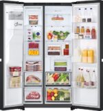 LG GSLC40EPPE - Amerikaanse Koelkast - Wateraansluiting - No Frost - Water- en IJsdispenser - 638 L - Afbeelding 9