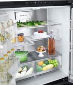LG Amerikaanse koelkast GMG860EPBE 508L French door - InstaView™ om snel binnen te kijken - DoorCooling+™ voor snellere en gelijkmatige koeling tot aan de deur - Ijs en waterdispenser - Zwart - Afbeelding 10