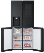 Lg GMG861EPAE - Amerikaanse Koelkast - 179cm hoog - zwart- Instaview glazen deur - 4 deurs - Afbeelding 6