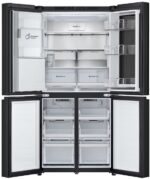 Lg GMG861EPAE - Amerikaanse Koelkast - 179cm hoog - zwart- Instaview glazen deur - 4 deurs - Afbeelding 8