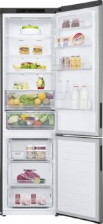 LG GBP62PZNAC - A-label, 384L Koel- en vriescombinatie - Total Nofrost, Stil (35Db) Roestvrijstaal, 10 jaar compressor garantie - Afbeelding 6