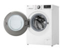 LG wasmachine Voorbelading 9 kg F2V7SLIM9 1160 RPM Wit - Afbeelding 4