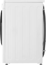 LG Wasmachine 9 kg AI DD F4R3009NSWB Class A -10%, R3 Series, Front Load, 1400 RPM, AIWash, Steam Wash, Direct Drive Engine, Bubble Basket, Smart Diagnosis, Freestanding, White - Afbeelding 4