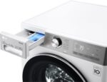 LG Wasdrooger  V9WD128H2 with AI DD | 12 kg Wash | 8 kg Drying | 1400 rpm | Steam, White - Afbeelding 9