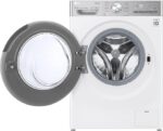 LG Wasdrooger  V9WD128H2 with AI DD | 12 kg Wash | 8 kg Drying | 1400 rpm | Steam, White - Afbeelding 10