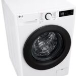 LG AI DD F4R3013NSWB washing machine class A -10%, front loading series R3, washing machine 13 kg, 1400 revolutions, AIWash, steam cleaning, direct drive motor, smart diagnosis, freestanding, white