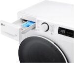 LG Was-droogercombinatie D2R5S09TSWW Slim 9/5kg AI DD Class E 1200 RPM TurboWash 360 Steam - Afbeelding 5