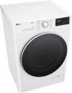 LG Washing Machine 10 kg F4R3710NSWW  with Front Loader, Series R3, Class A-10%, 1400 Revs, Self Dosing, Steam Wash, WiFi, Freestanding, White - Afbeelding 3