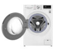 LG Was-droogercombinatie 10.5-7 kg V7WD107H2E Class E Front Loading  , 1400 RPM, AI Direct Drive, Wi-Fi, Deep Steam Cleaning, TurboWash, Larger Capacity, 62 x 60 x 85 cm, White - Afbeelding 6