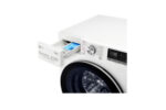 LG Was-droogercombinatie 10.5-7 kg V7WD107H2E Class E Front Loading  , 1400 RPM, AI Direct Drive, Wi-Fi, Deep Steam Cleaning, TurboWash, Larger Capacity, 62 x 60 x 85 cm, White - Afbeelding 7