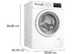 Bosch Wasmachine 8KG WAN2827AFG - Serie 4 - Wasmachine - NL/FR display - Energielabel A - Afbeelding 6