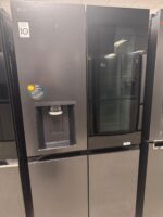 LG Amerikaanse koelkast GMG860EPBE 508L French door - InstaView™ om snel binnen te kijken - DoorCooling+™ voor snellere en gelijkmatige koeling tot aan de deur - Ijs en waterdispenser - Zwart - Afbeelding 12