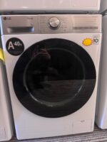 LG washing machine F4R9009TPWC 9 kg class A -40%, front loading series R9 , 1400 revolutions, AI Wash, TurboWash 360, steam wash with anti-wrinkle, wifi, freestanding, white - Afbeelding 5