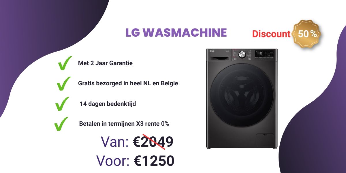 Van €2049 Voor €1250